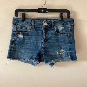 American Eagle Midi Super Stretch Jean Short- Size 10